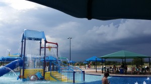 Storm coming in...