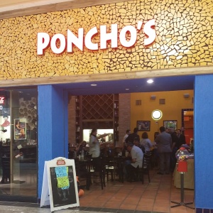 The first restaurant at the mall with a bar