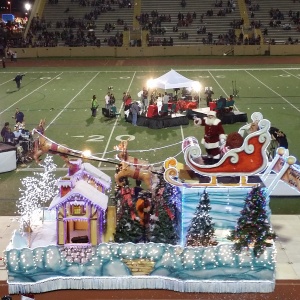Santa's float