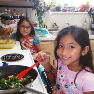 Making quiche