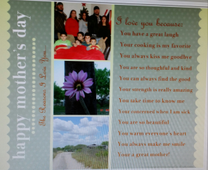 A beautiful eCard from Dina <3