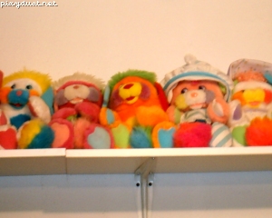 Puffball, Prize, Puzzle, Baby Bibsy, Baby Cribsy