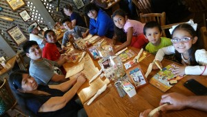 The kiddos, and Mom!