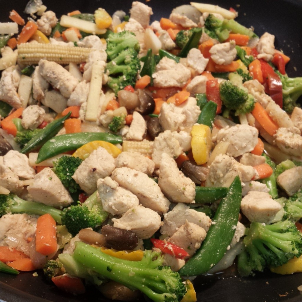 Homemade stir fry