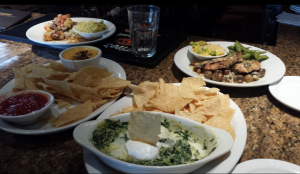 The spread!