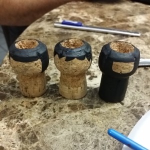 Part 1 of my cork planters
