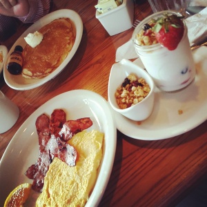 A somewhat healthy meal from Cracker Barrel