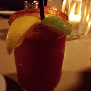 A prickly-pear Margarita from Republic of the Rio Grande