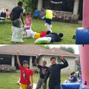 Sack Races, everyone's a winner!